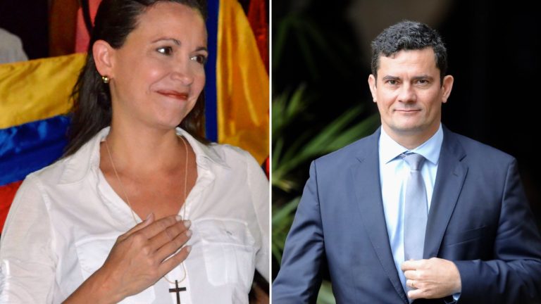 Imediato Sergio Moro aciona Itamaraty para auxiliar opositora à Maduro, María Corina Machado, a deixar a Venezuela