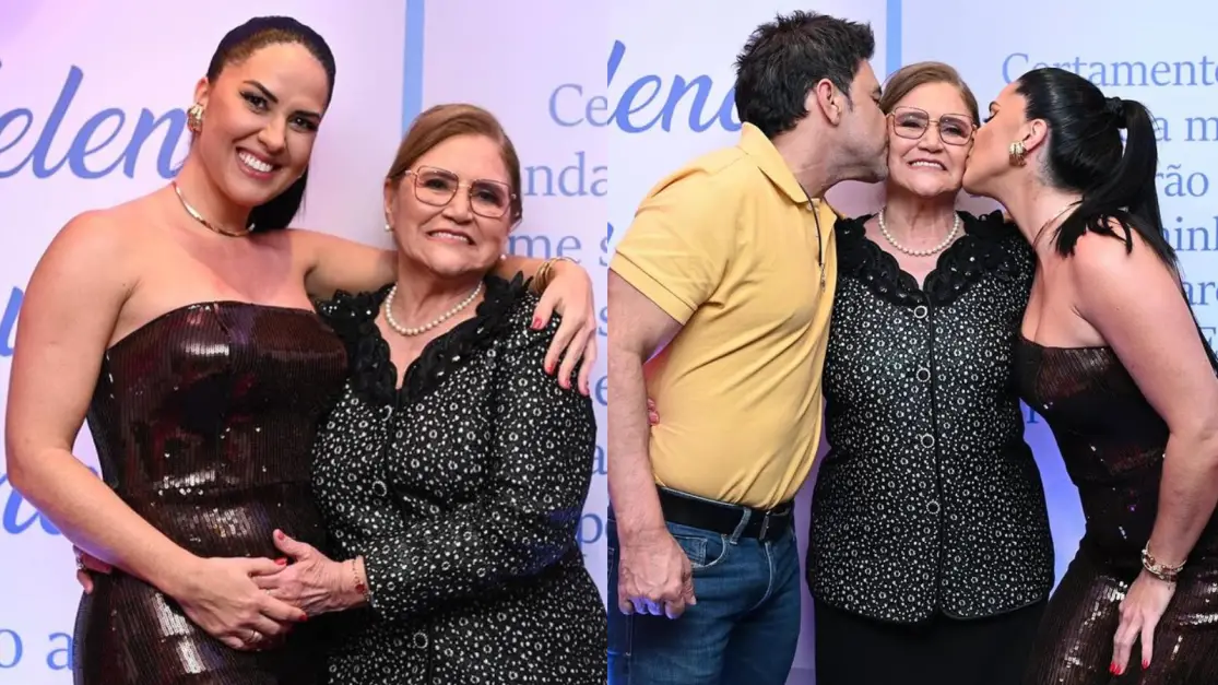 Mãe de Zezé Di Camargo revela ansiedade pela chegada da neta: “Não vejo a hora”