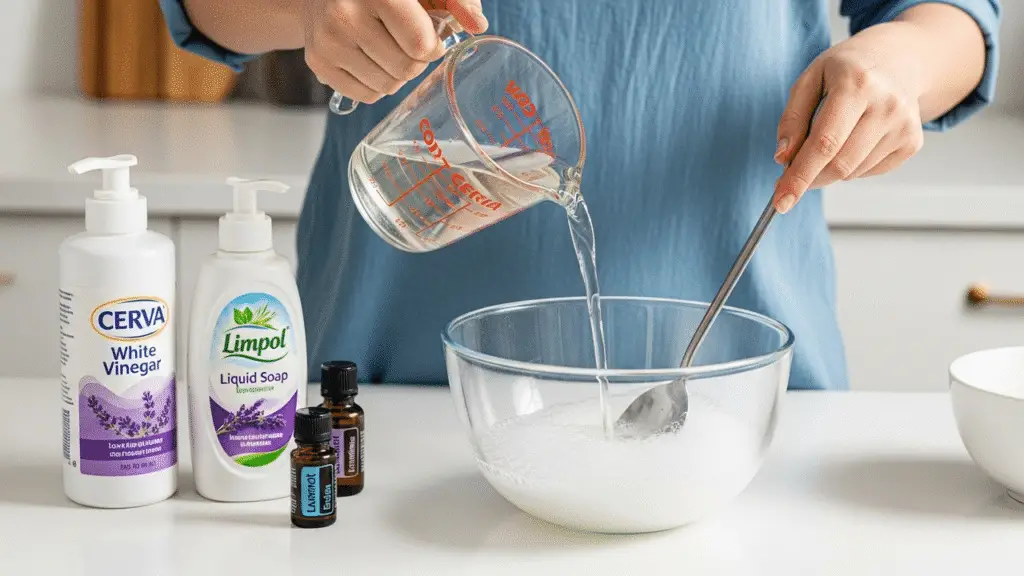 Mistura de Vinagre e Sabão: Eficácia e Cuidados na Limpeza Doméstica