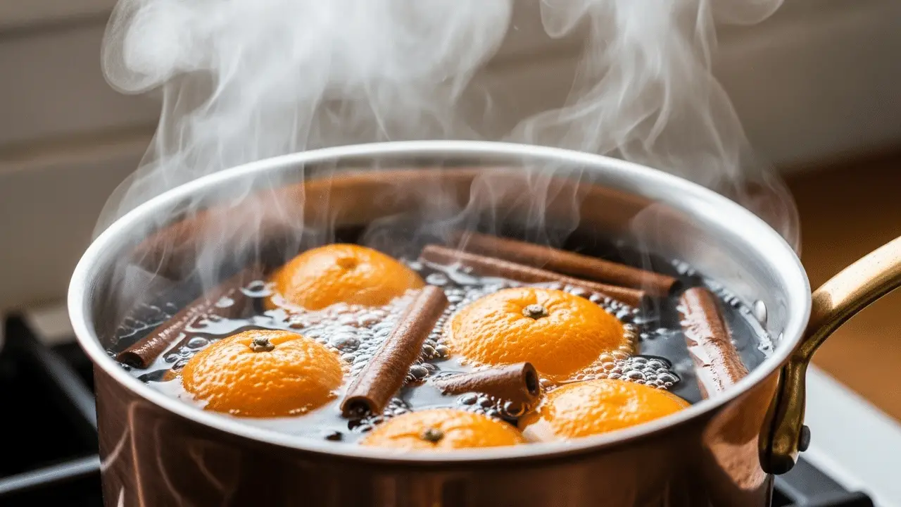 Aromatização Natural: Tangerina e Canela para um Lar Aconchegante