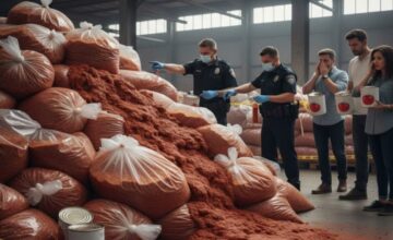 Polícia italiana apreende 42 toneladas de purê de tomate falsificado