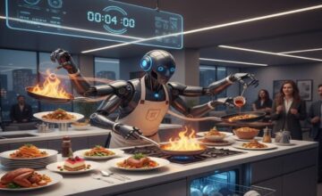 Robô cozinheiro autônomo da alemã Circus prepara refeições e realiza autolimpeza