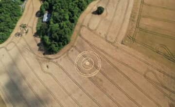 Novo agroglifo em Ipuaçu (SC) renova debate sobre origem dos desenhos em plantações
