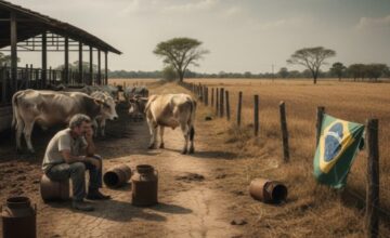 Importações e Queda nos Preços Pressionam Setor Leiteiro no Brasil