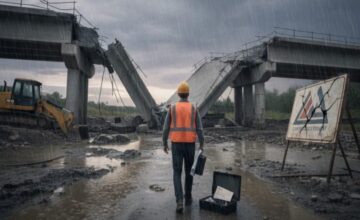 Ponte na Índia com curva acentuada vira alvo de críticas e resulta na suspensão de sete engenheiros