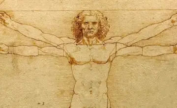 Estudo revela triângulo oculto no ‘Homem Vitruviano’ de Leonardo da Vinci